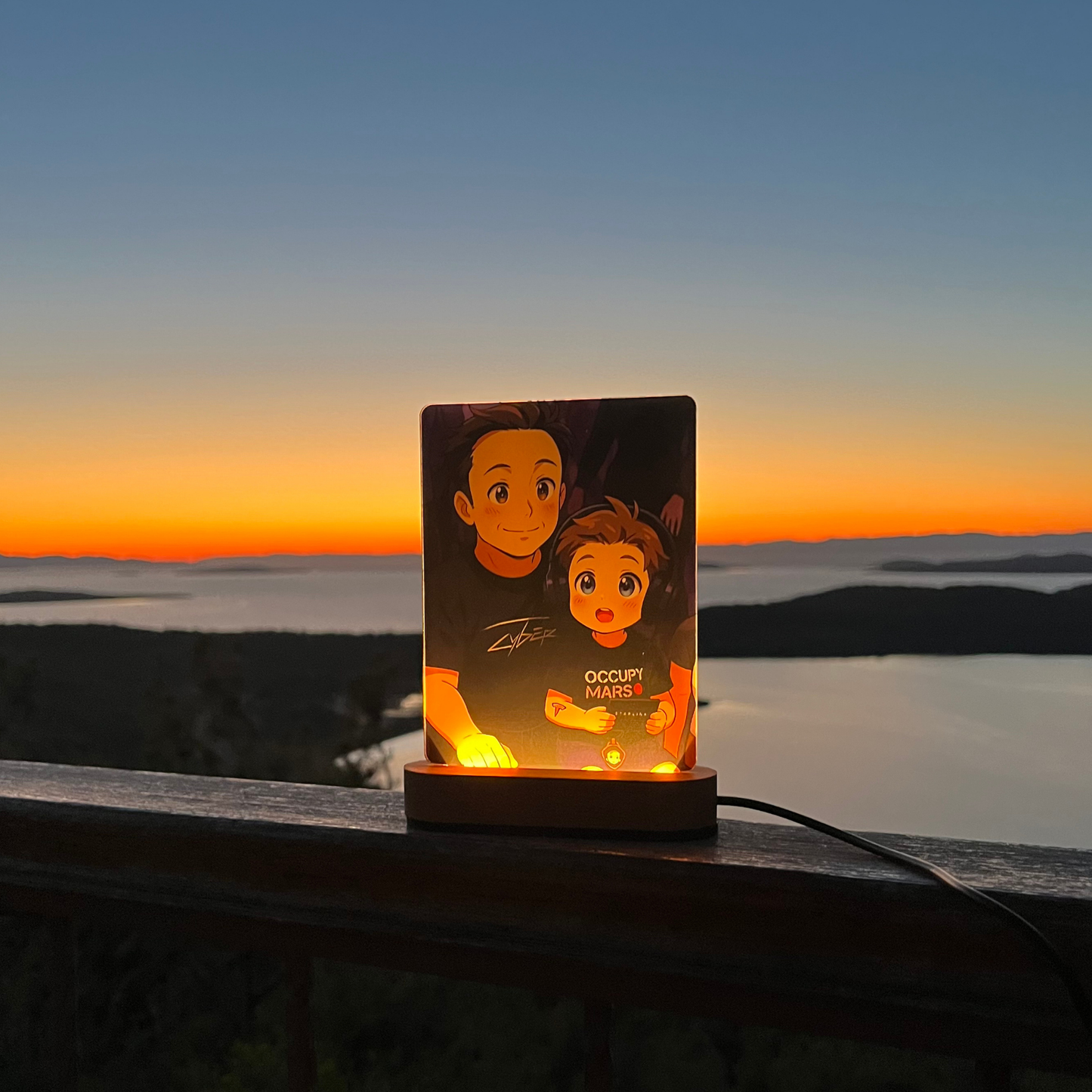 Custom Animated Night Light – Turn Your Photo into a Glowing Story