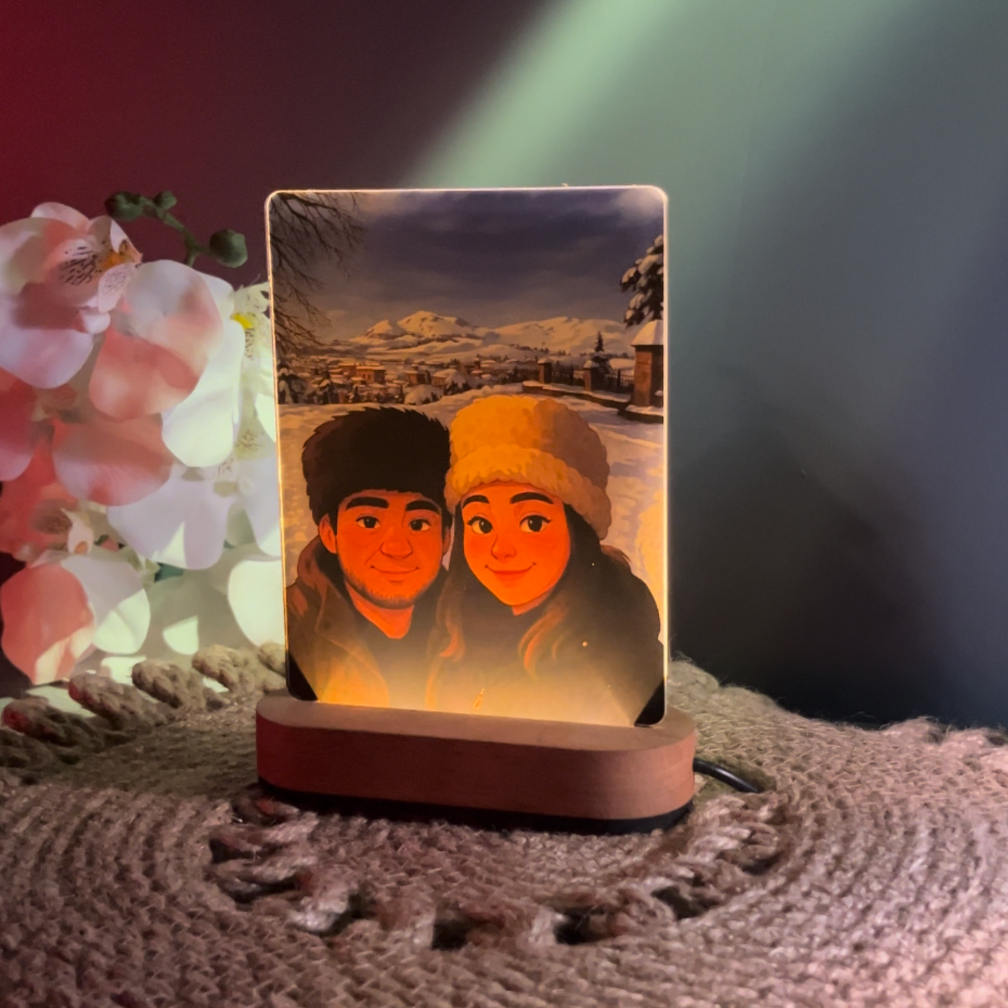 Custom Animated Night Light – Turn Your Photo into a Glowing Story