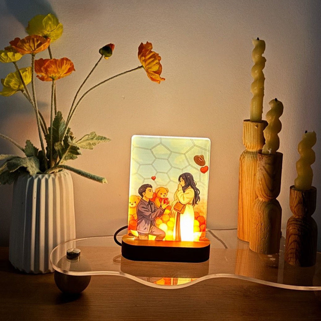 Custom Animated Night Light – Turn Your Photo into a Glowing Story